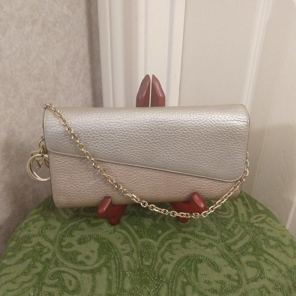Christian Dior Diorissimo Wallet on a Chain - Picture 1 of 16